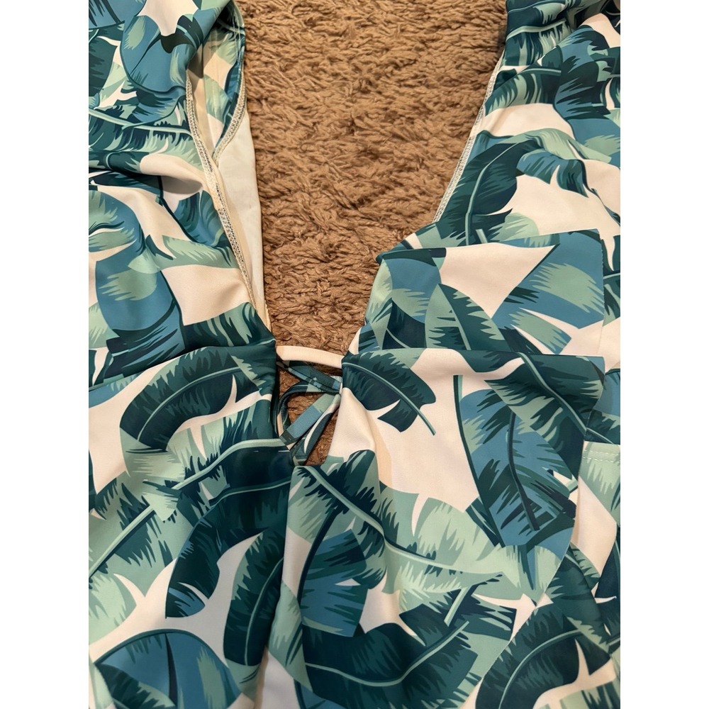 Plunge One Piece Bathing Suit - Picture 4 of 4